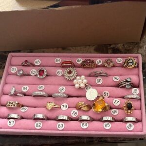 Beautiful collection of rings Gemstone Ring - kindly ask for your piece